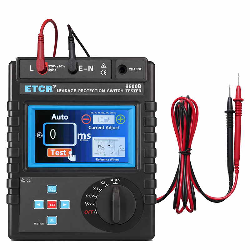 ETCR8600B漏電保護(hù)器測試儀